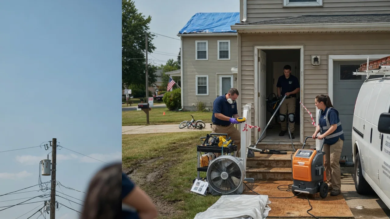 Water Damage Repair in West, MS near me